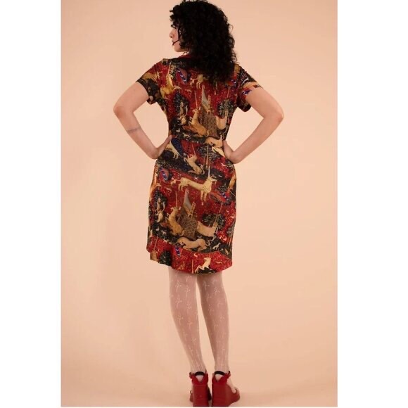 Samantha Pleet Tapestry Tea Dress - Picture 2 of 15